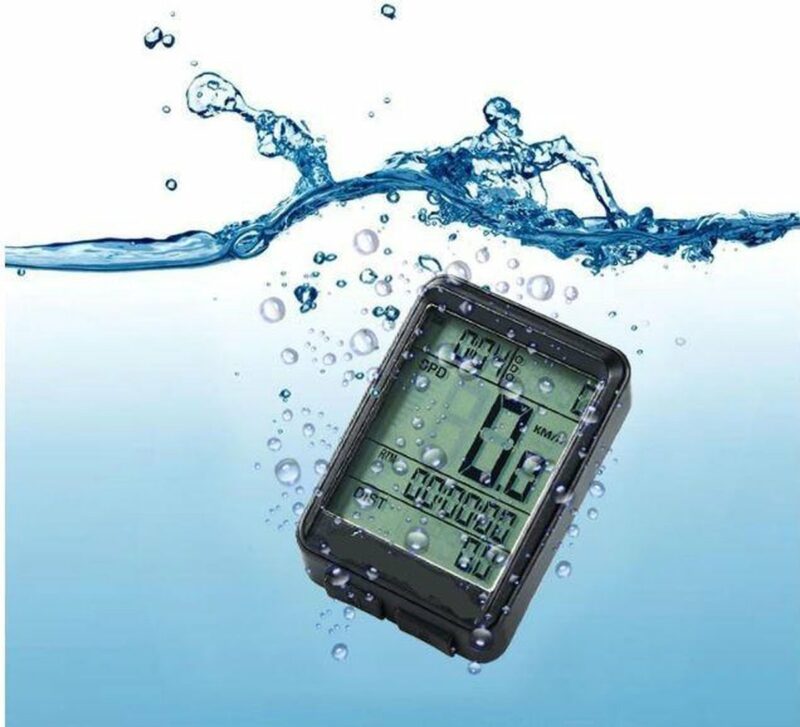 DrPhone FCS2 Draadloze Fietscomputer – Snelheidsmeter – Kilometerstand/Teller –Stopwatch – ODO en meer - Zwart - Afbeelding 11