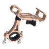 DrPhone Fiets/Motor houder U Series - Aluminium - Verstelbare Mobiele Telefoonhouder -360 graden draaibaar - Goud - Afbeelding 7